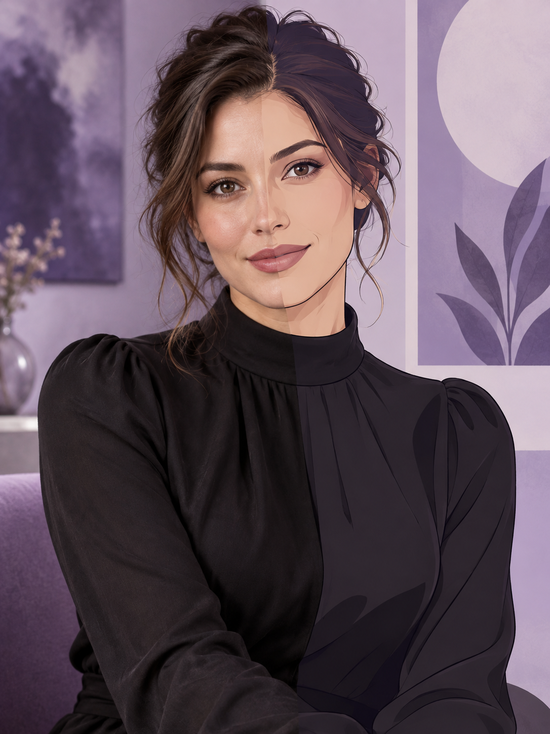 Style: prepared example illustration